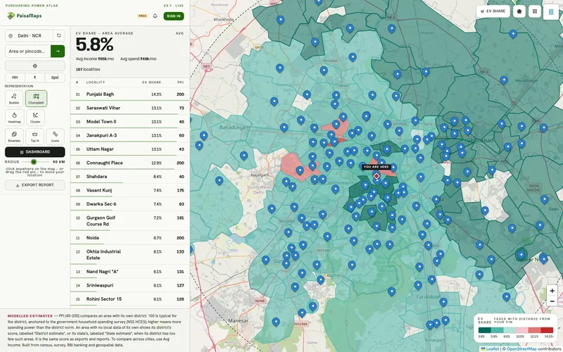 EV share: Delhi NCR: where early adopters already are